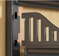 Porta spezie da appendere alla porta Garvee, portaoggetti da appendere alla porta a 10 ripiani, portaoggetti da appendere alla porta in metallo con ganci, organizer da appendere per cucina, dispensa, soggiorno, 41,5 x 13 x 154 cm, nero