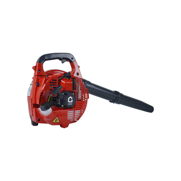Soffiatore per foglie a benzina portatile Garvee da 28 cc, leggero e potente, per giardino, 1,1 CV, 490 CFM, nero