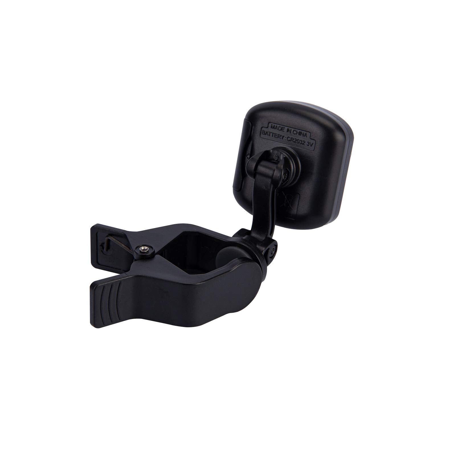 Garvee Kalimba Tuner, accordatore digitale girevole speciale per Kalimba e chitarre, regolabile, robusto, nero, per esercitarsi con la musica