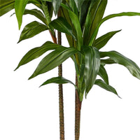 Pianta artificiale Garvee Dracaena, 4 piedi, realistica, facile da curare, per interni ed esterni, soggiorno, ufficio, verde