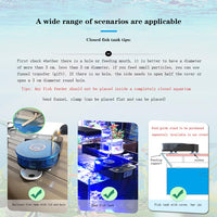Mangiatoia automatica per pesci Garvee ricaricabile - Timer per acquario con USB - Per pesci piccoli e medi fino a 15 cm, vari tipi di cibo
