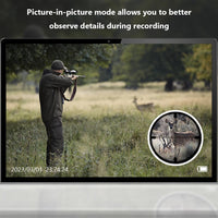 Occhiali per la visione notturna Garvee con risoluzione 4K da 36 MP, doppio uso per caccia, campeggio, viaggi, neri