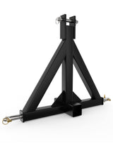 Garvee Adattatore Gancio Traino 3-Punti 5 cm per Trattori Classe 1, Acciaio Robusto, Ricevitore Standard 5 cm, Uso Industriale e Agricolo