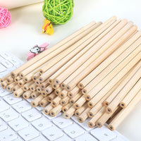 Matite in legno Garvee, 100 pezzi, HB, gambo esagonale, legno naturale, matite per scrivere e disegnare per bambini e studenti