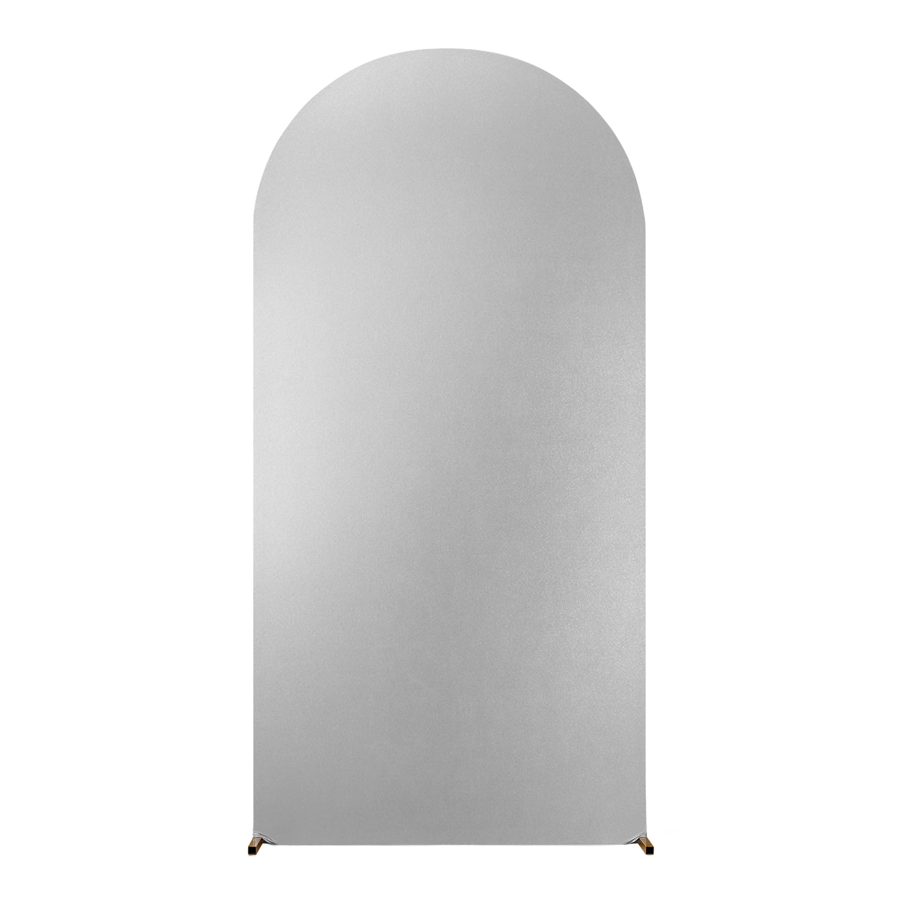 Garvee 6,6FT Copertura per fondale per arco nuziale - Spandex elasticizzato, parte superiore rotonda glitterata, vestibilità elastica, leggera, riutilizzabile - Matrimonio, compleanno, baby shower