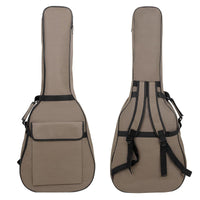 Borsa per chitarra Garvee da 41 pollici con spallacci imbottiti regolabili, materiale morbido e leggero, per chitarra acustica, per esterni e palco, nera