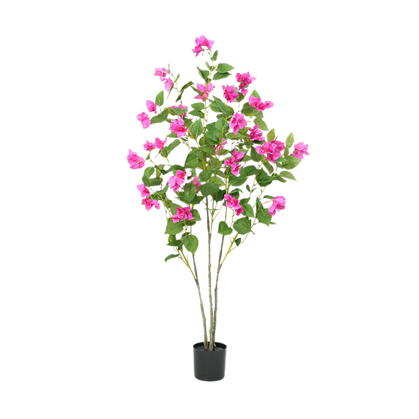 Albero di bouganville artificiale Garvee da 4 piedi, facile da curare, per ufficio e arredamento per la casa, verde, plastica