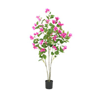 Albero di bouganville artificiale Garvee da 4 piedi, facile da curare, per ufficio e arredamento per la casa, verde, plastica