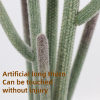 Pianta di cactus artificiale Garvee da 44 pollici, facile da curare, ecologica, per interni ed esterni, per soggiorno e ufficio, verde