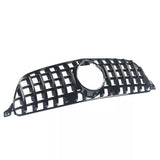 Garvee Coppia Griglie Anteriori Per Paraurti Mercedes GLE W166 2016-2019 In ABS Nero GT Senza Logo