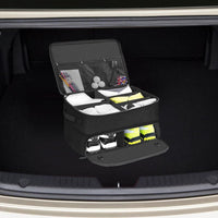 Garvee Organizer Da Golf Per Bagagliaio In Tessuto Oxford 420D, Tasche Regolabili E Ventilate, Nero, Leggero E Resistente, Ideale Per Viaggi E Golf