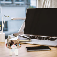 Garvee Portaocchiali in legno a forma di gatto per scrivania da camera da letto