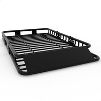 Portapacchi universale Garvee da 64"x39" con capacità di 200 libbre, acciaio resistente, deflettori antivento per SUV e camion, nero