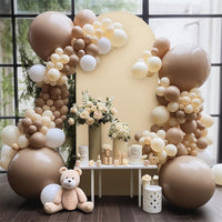 Garvee Toile De Fond Pour Arche De Mariage Tissu Élastique Double Face Décoration Mariage 1x2m