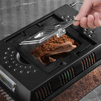 GARVEE Rettile Tank Rettile Feeding Box con funzione di ingrandimento luminosa per habitat Recinto ventilato Terrario di riproduzione per insetti Rettili Anfibi