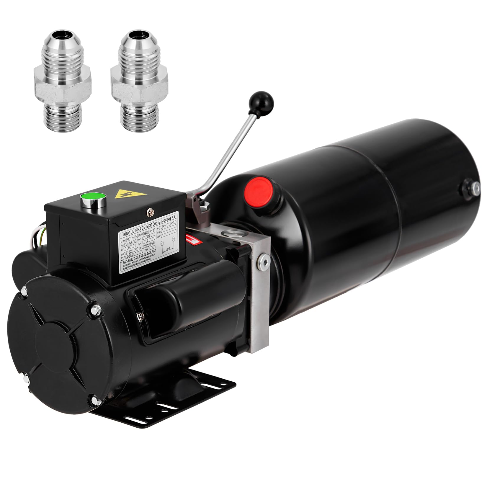 Gruppo idraulico Garvee 105 Quart – motore da 3 kW, per carrelli elevatori, piattaforme elevatrici e rimorchi ribaltabili