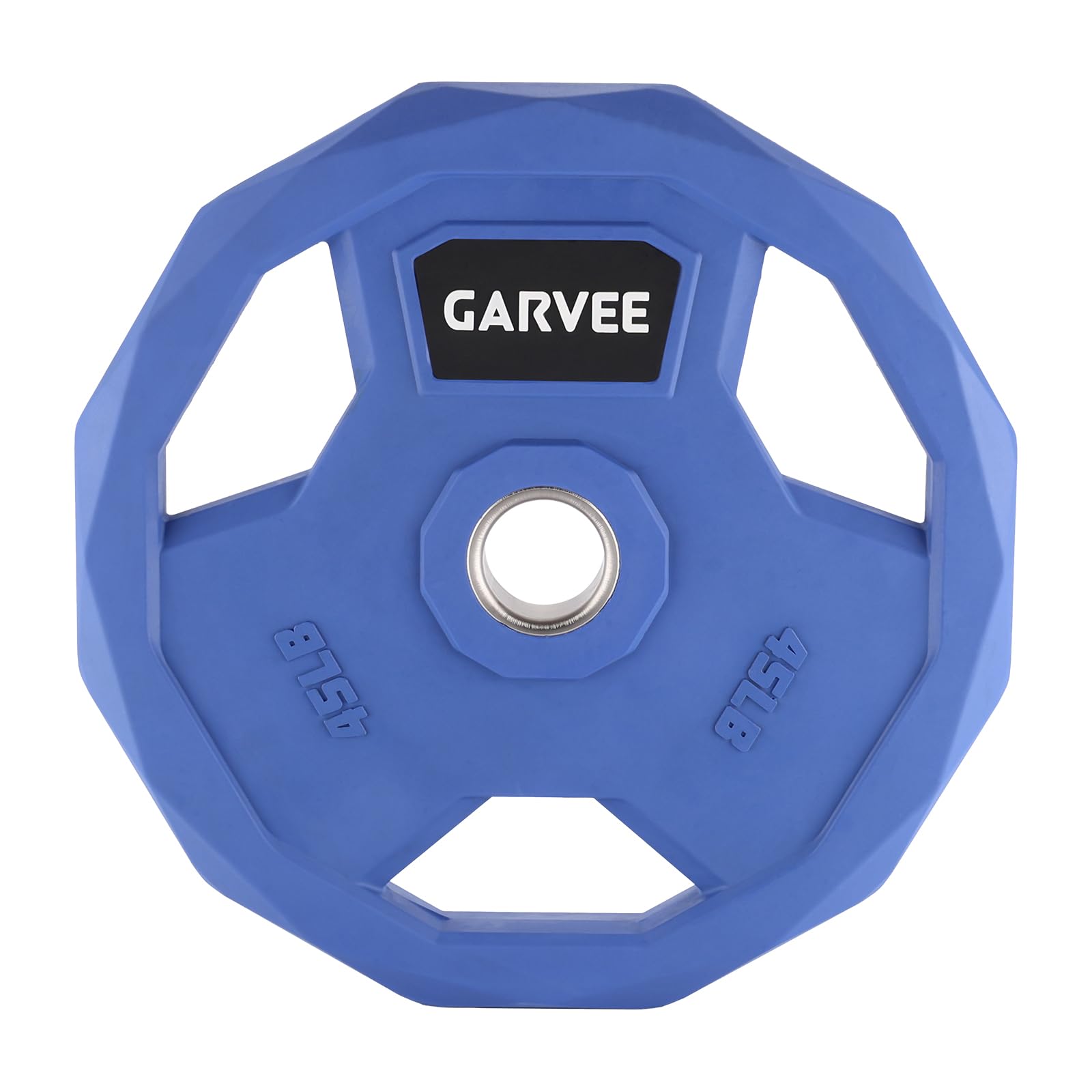 Set Dischi Paraurti Garvee 2 Pollici Ghisa con Rivestimento Gomma - Ideale per Palestra Domestica e Festa del Papà, Varie Taglie e Colori