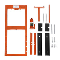 Pressa Idraulica Garvee 6 Tonellate per Festa del Papà | Telaio H, Piastre Mobili, Altezza Regolabile, Acciaio per Officina e Garage