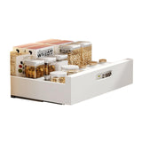 Garvee - Mobiletto estraibile con cassetti profondi 17" e 35 cm, bianco, per cucina e bagno, resistente, estraibile senza intoppi - Come mostrato