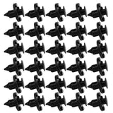 Garvee Set di 30 Clip per Riparazione Auto da 8 mm in Plastica Universale per Paraurti e Parafanghi