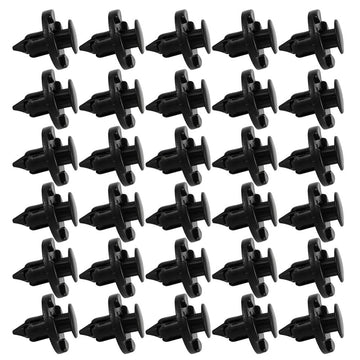 Garvee Set di 30 Clip per Riparazione Auto da 8 mm in Plastica Universale per Paraurti e Parafanghi