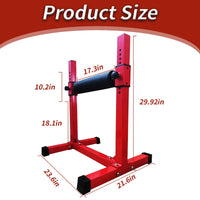 Garvee Bulgarian Split Squat Stand 11 Altezze - Imbottito, Leggero e Versatile per Palestra e Casa | Perfetto per Festa del Papà