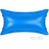 Garvee Cuscino Invernale per Piscina Rettangolare 4x8 FT PVC Resistente al Freddo Kit con Corda 15m per Piscine Fuori Terra Variante 4x8FT +15m