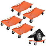 Garvee Carrello Ruote Pesante 2-Pack, Capacità 1134 kg, Base Acciaio Curvato Antiscivolo, Ruote Girevoli 360°, Piattaforma Ampia, Per Auto e Garage