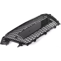 Telaio griglia paraurti anteriore a nido d'ape Garvee per Audi A4 B8PA 2013-2016, robusto, vestibilità perfetta, plastica, senza logo, modello europeo