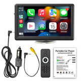 Garvee Autoradio MP5 17.78 cm Touchscreen Android Auto Bluetooth V5.1 FM 87,5-108MHz Cruscotto Nero, Facile Installazione