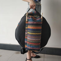 Borsa per rullante Garvee, motivo etnico, Oxford impermeabile, imbottita, leggera, portatile, per musicisti