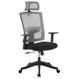 Garvee Sedia Da Ufficio Ergonomica 159 kg Con Supporto Lombare Regolabile, Braccioli Ribaltabili, Schienale In Mesh, Casa E Ufficio, Nero