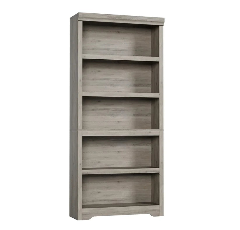Garvee Libreria Rustica Alta 190,5 cm 2-6 Ripiani Regolabili MDF Robusta Antiribaltamento Soggiorno Studio