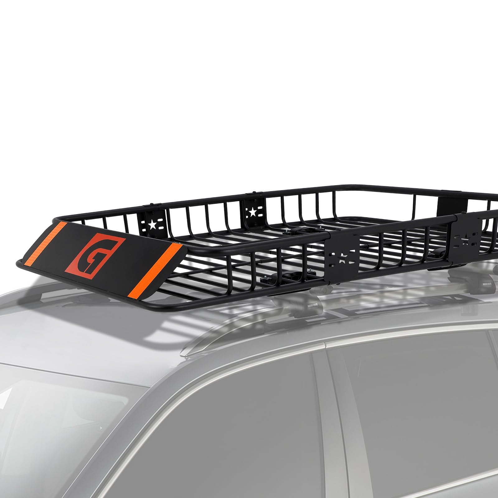 Portapacchi Garvee da 64x39 pollici in acciaio antiruggine per auto e SUV, campeggio e viaggi, espandibile, capacità 200 libbre