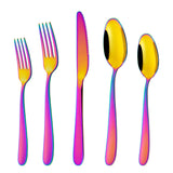 Garvee Set Posate Professionale 30 Pezzi in Acciaio Inox per Casa, Ristorante, Hotel - Elegante, Resistente, Lavabile in Lavastoviglie