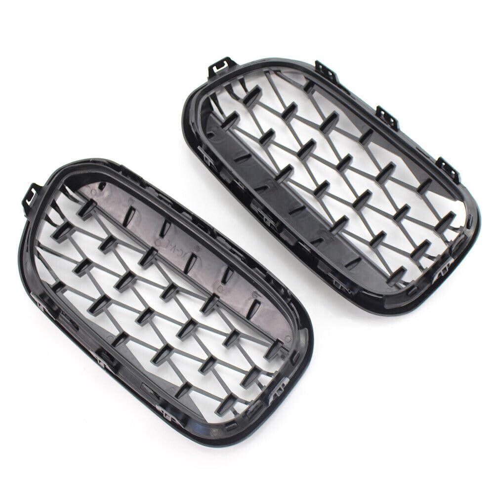 Griglia del radiatore per auto Garvee Creyteg F20 adatta per BMW Serie 1 F20 F21 2011-2014 Griglia anteriore nera lucida