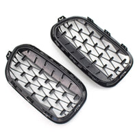 Griglia del radiatore per auto Garvee Creyteg F20 adatta per BMW Serie 1 F20 F21 2011-2014 Griglia anteriore nera lucida