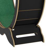 Garvee Cat Treadmill, rullo per esercizi di grandi dimensioni da 45 pollici con ruote in TPE e legno stabile per il fitness degli animali domestici al chiuso, silenzioso, sicuro, nero