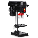 Trapano a Colonna GARVEE 2,5 Amp 3100 Giri/min - Laser, Tavolo Inclinabile 45°, Arresto Profondità, per Legno e Metallo