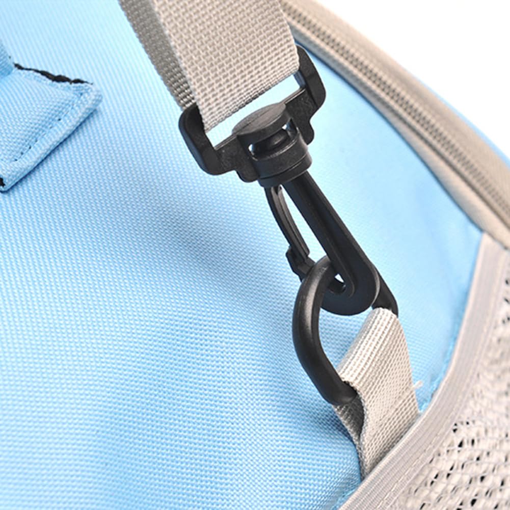 Garvee Borsa da trasporto piccola per porcellini d'India, borsa da viaggio portatile per criceti, conigli, ricci, petauri dello zucchero, adatta a più animali domestici, dimensioni compatte, rosa