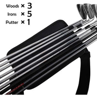 Borsa da Minigolf Garvee: Nylon Leggero e Resistente, Portatile Nera per Driving Range e Viaggi