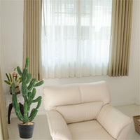 Cactus artificiale Garvee da 32 pollici con texture realistica, materiale PE resistente per ufficio e casa, verde