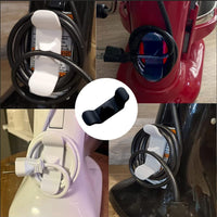 Garvee Set da 6 pezzi Avvolgicavi per elettrodomestici da cucina, Silicone, Autoadesivo, Universale, Salvaspazio, Organizzatore di cavi, Cucina