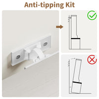 Appendiabiti Garvee Farmhouse 3 in 1 con 6 ganci e panca portascarpe per corridoio e ingresso, MDF, design rustico, spazio di archiviazione, posti a sedere