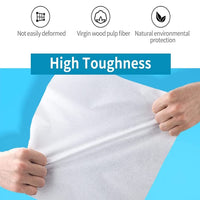 Carta per gabbie per uccelli Garvee, 100 pezzi, assorbente, tagliabile, per gabbie per uccelli, 22x15 cm/27x20 cm/31x25 cm, materiale a base di legno, ecologico