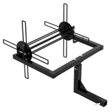 Srotola Fili Garvee per ATV e Trattore, Acciaio Legato, Capacità 1 Rotolo, Verniciatura Antiruggine, Ricevitore Attacco 5 cm, Uso Multiuso, Nero