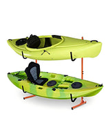 Garvee Porta Kayak Supporto Robusto Regolabile Bracci Antiscivolo Base Triangolare Stabile in Acciaio per Interni ed Esterni