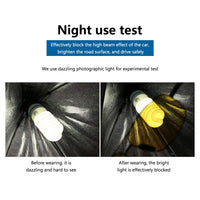 Occhiali da guida notturna polarizzati Garvee per uomo e donna con protezione UV400 dai riflessi per guida, escursionismo, golf, pesca e sport all'aria aperta - Giallo