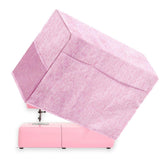 Garvee Copertura per macchina da cucire Copertura antipolvere universale con tasche Tessuto Oxford pieghevole Antigraffio Rosa per la stanza da cucito