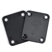 Garvee Placca di Mástil Vintage per Chitarra Elettrica, Montaggio 4 Viti, Nero, Uso Studio e Palco, Compatibile con Chitarre e Bassi